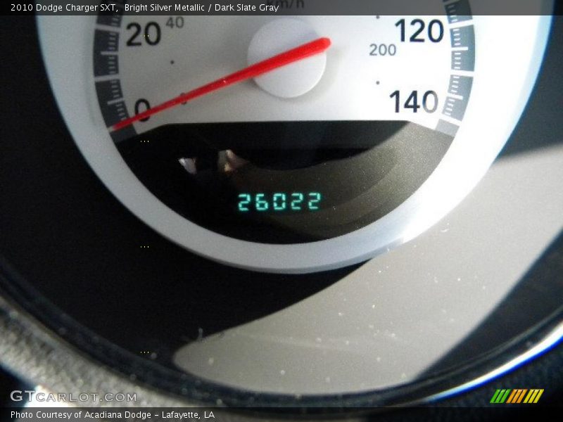 Bright Silver Metallic / Dark Slate Gray 2010 Dodge Charger SXT