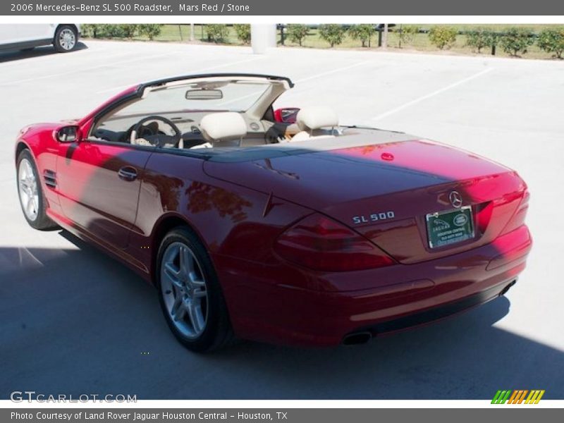 Mars Red / Stone 2006 Mercedes-Benz SL 500 Roadster