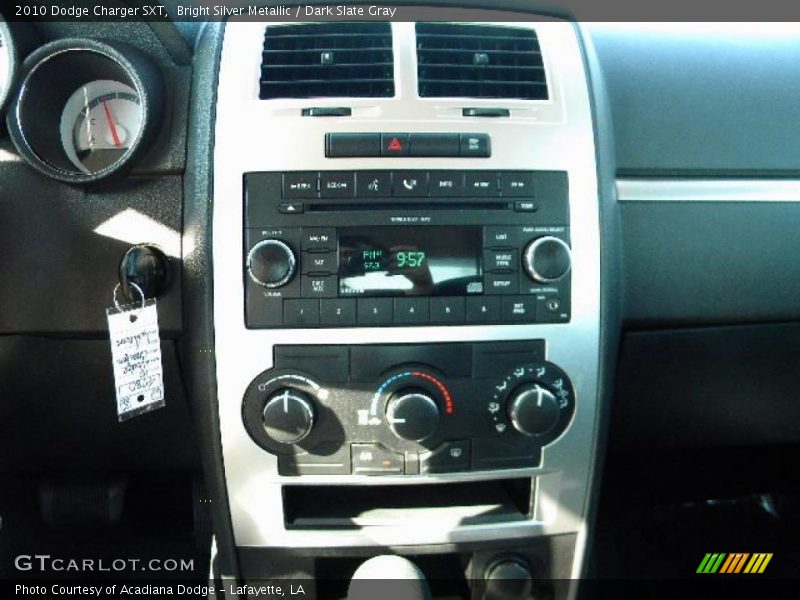 Bright Silver Metallic / Dark Slate Gray 2010 Dodge Charger SXT