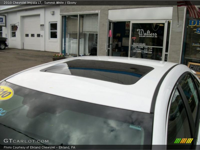 Summit White / Ebony 2010 Chevrolet Impala LT