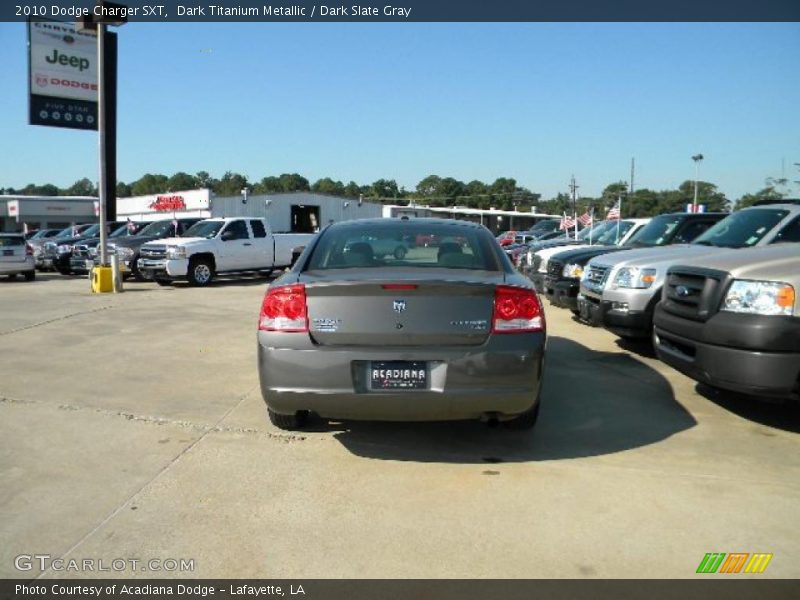 Dark Titanium Metallic / Dark Slate Gray 2010 Dodge Charger SXT