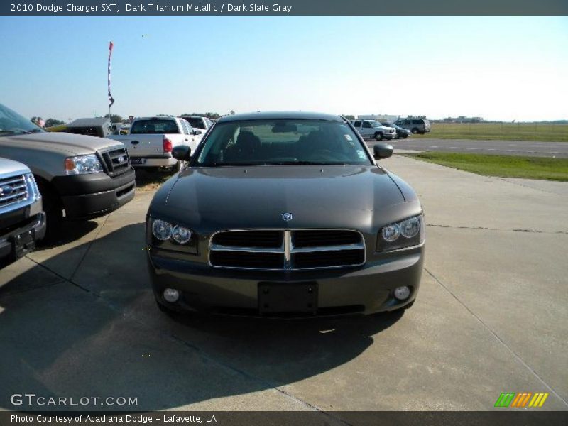 Dark Titanium Metallic / Dark Slate Gray 2010 Dodge Charger SXT
