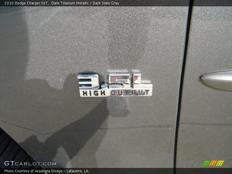 Dark Titanium Metallic / Dark Slate Gray 2010 Dodge Charger SXT