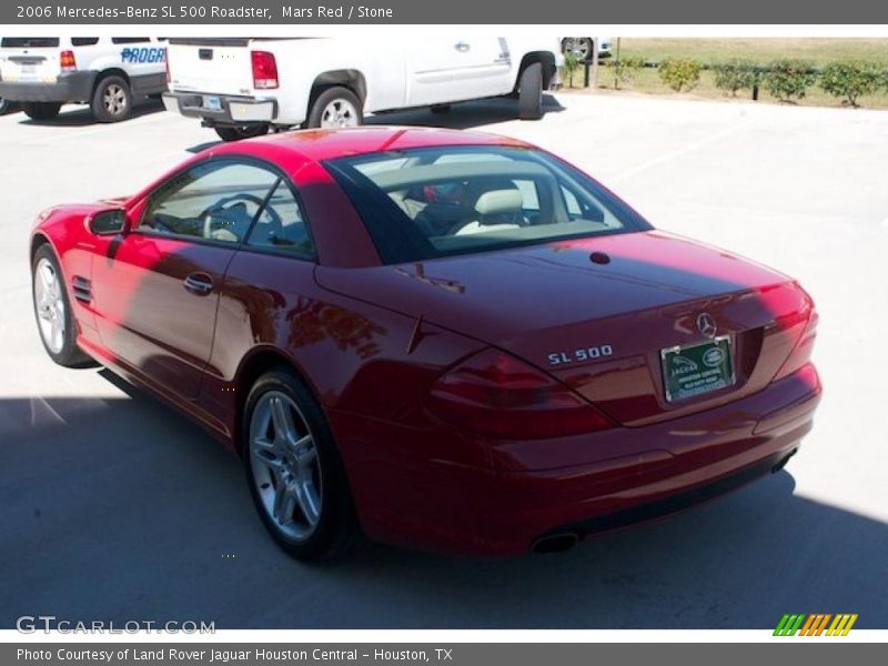 Mars Red / Stone 2006 Mercedes-Benz SL 500 Roadster