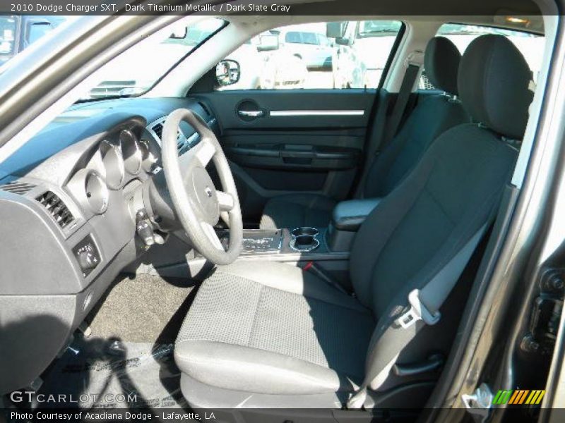 Dark Titanium Metallic / Dark Slate Gray 2010 Dodge Charger SXT