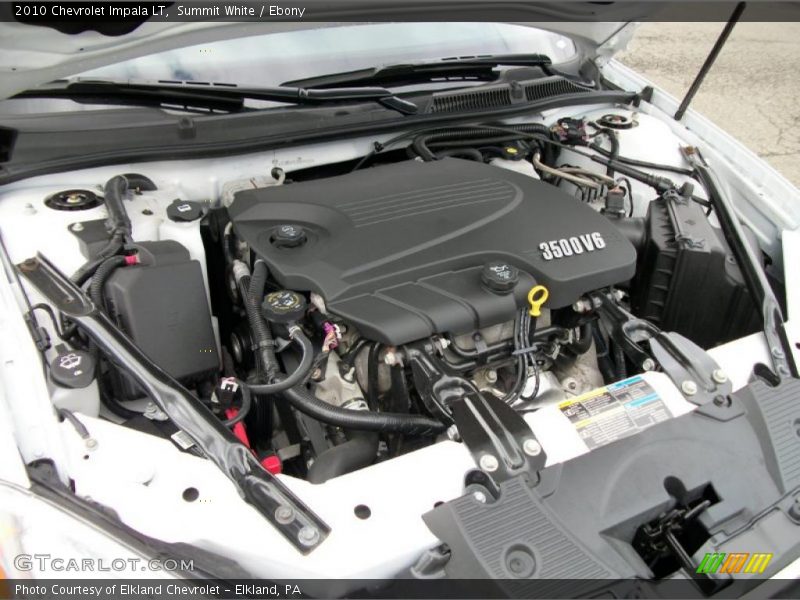 Summit White / Ebony 2010 Chevrolet Impala LT