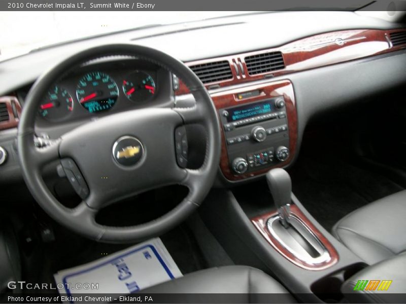 Summit White / Ebony 2010 Chevrolet Impala LT
