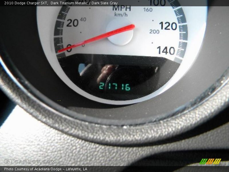 Dark Titanium Metallic / Dark Slate Gray 2010 Dodge Charger SXT