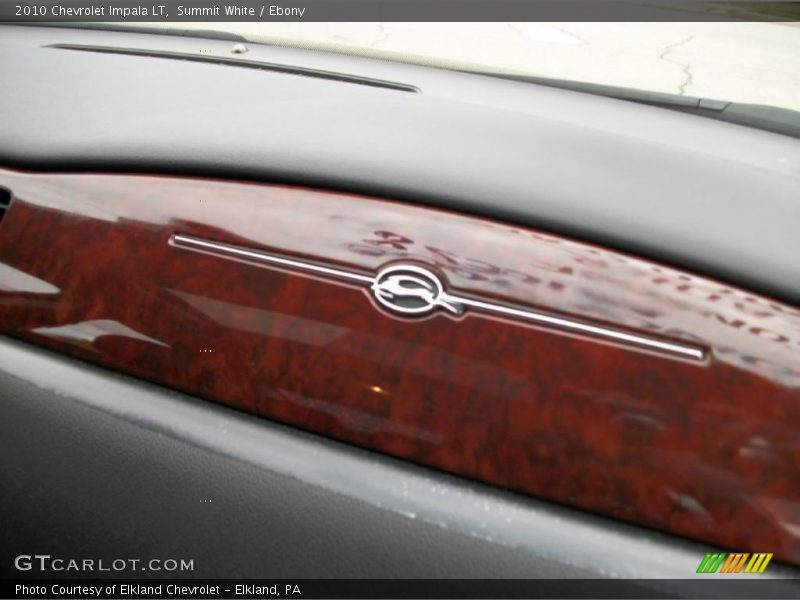 Summit White / Ebony 2010 Chevrolet Impala LT