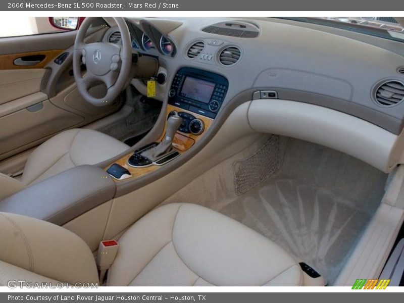 Mars Red / Stone 2006 Mercedes-Benz SL 500 Roadster
