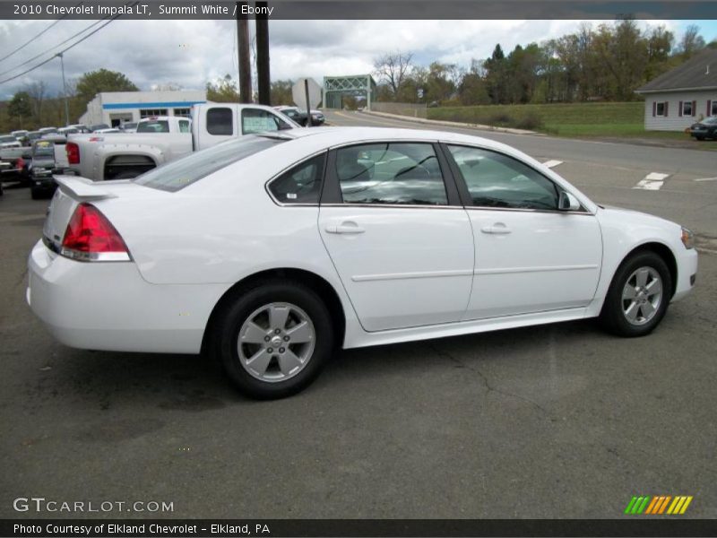 Summit White / Ebony 2010 Chevrolet Impala LT