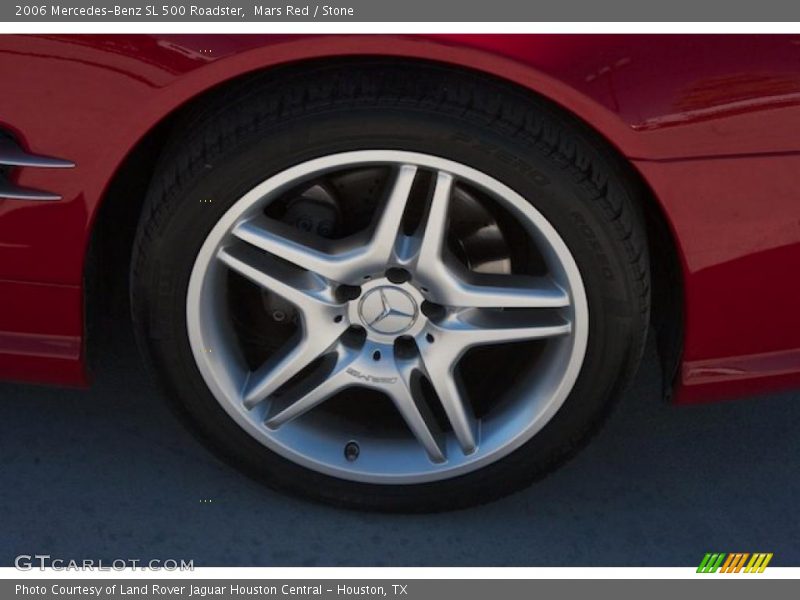 Mars Red / Stone 2006 Mercedes-Benz SL 500 Roadster