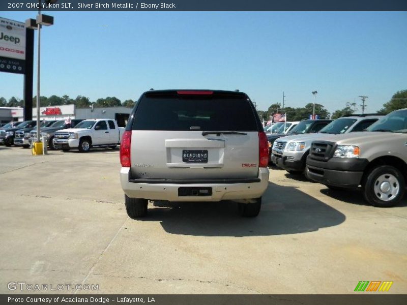 Silver Birch Metallic / Ebony Black 2007 GMC Yukon SLT