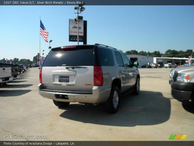 Silver Birch Metallic / Ebony Black 2007 GMC Yukon SLT