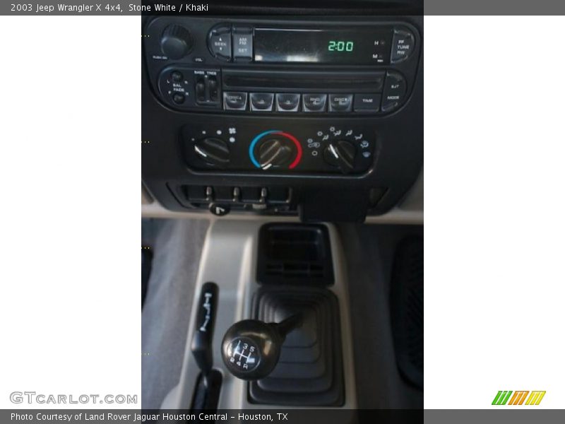 Stone White / Khaki 2003 Jeep Wrangler X 4x4