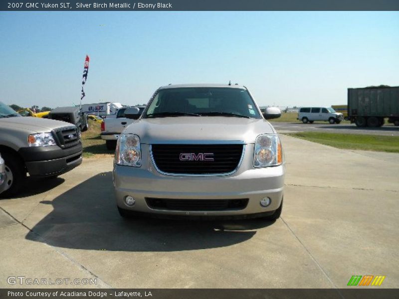 Silver Birch Metallic / Ebony Black 2007 GMC Yukon SLT