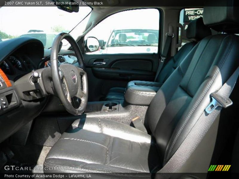 Silver Birch Metallic / Ebony Black 2007 GMC Yukon SLT