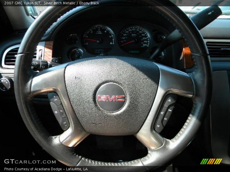Silver Birch Metallic / Ebony Black 2007 GMC Yukon SLT
