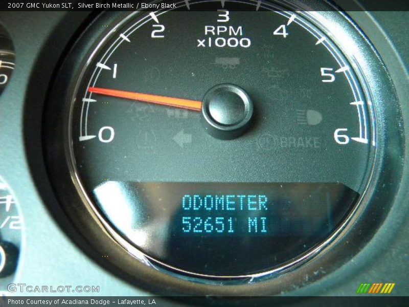 Silver Birch Metallic / Ebony Black 2007 GMC Yukon SLT