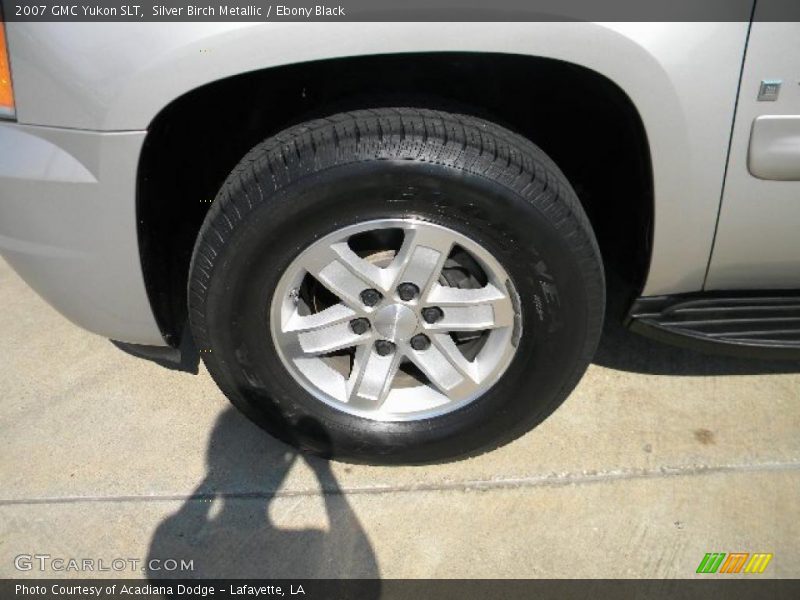 Silver Birch Metallic / Ebony Black 2007 GMC Yukon SLT