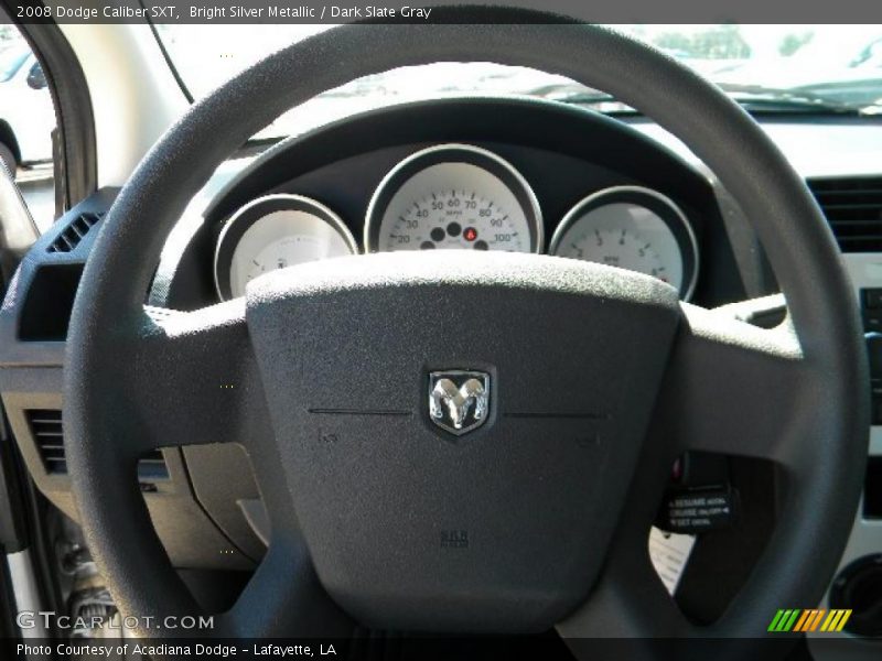 Bright Silver Metallic / Dark Slate Gray 2008 Dodge Caliber SXT