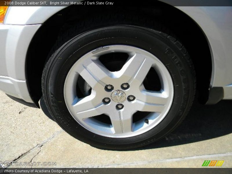 Bright Silver Metallic / Dark Slate Gray 2008 Dodge Caliber SXT