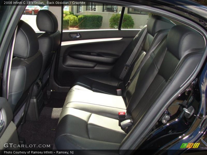 Black Obsidian / Graphite 2008 Infiniti G 35 x Sedan