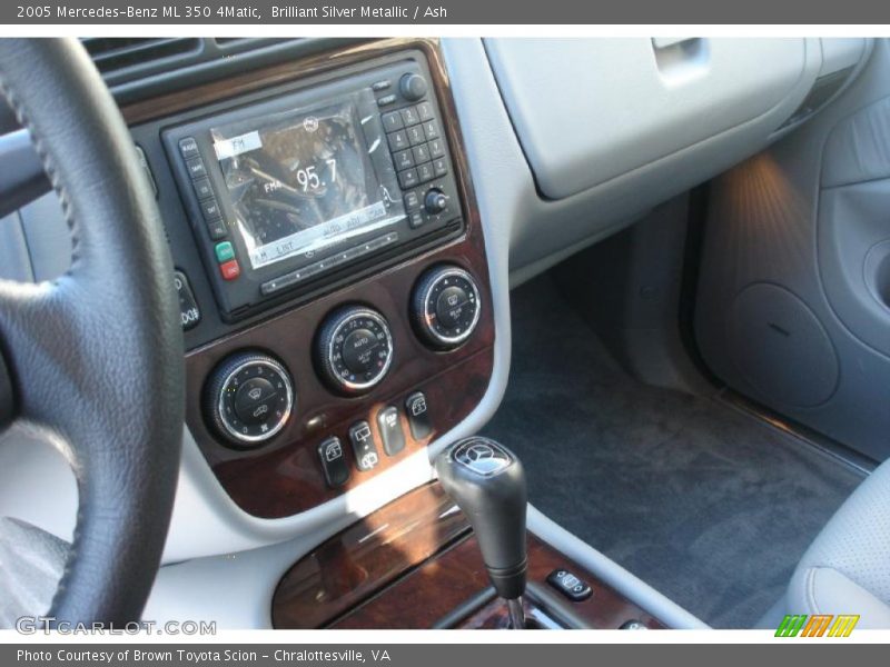 Brilliant Silver Metallic / Ash 2005 Mercedes-Benz ML 350 4Matic