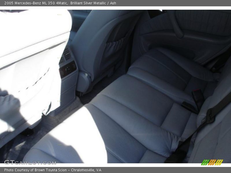Brilliant Silver Metallic / Ash 2005 Mercedes-Benz ML 350 4Matic