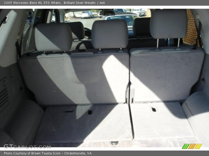 Brilliant Silver Metallic / Ash 2005 Mercedes-Benz ML 350 4Matic