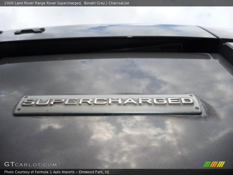 Bonatti Grey / Charcoal/Jet 2006 Land Rover Range Rover Supercharged