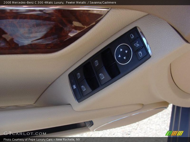 Pewter Metallic / Savanna/Cashmere 2008 Mercedes-Benz C 300 4Matic Luxury