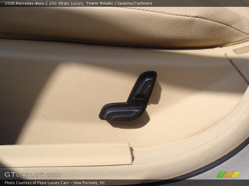 Pewter Metallic / Savanna/Cashmere 2008 Mercedes-Benz C 300 4Matic Luxury