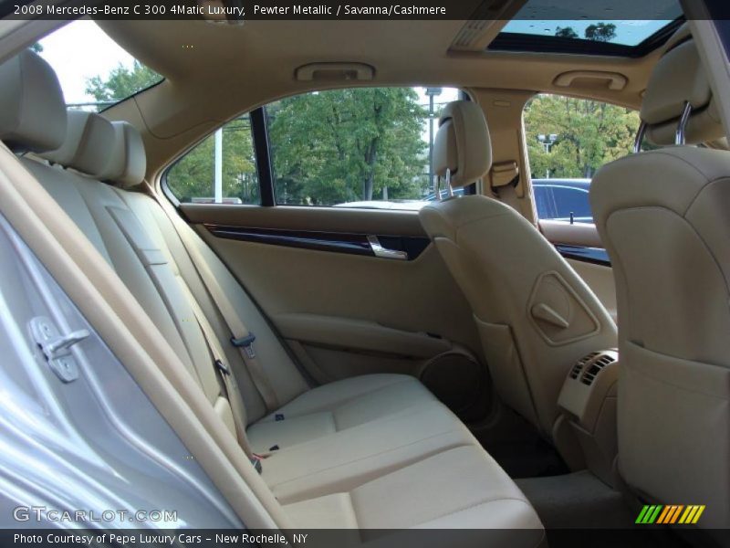 Pewter Metallic / Savanna/Cashmere 2008 Mercedes-Benz C 300 4Matic Luxury