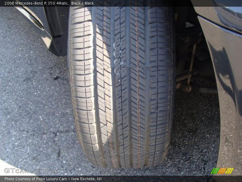Black / Black 2008 Mercedes-Benz R 350 4Matic