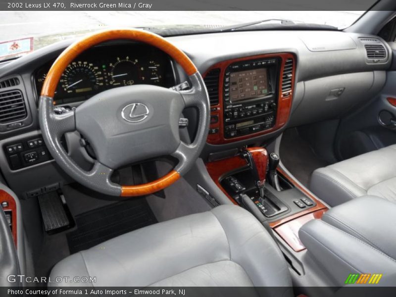 2002 LX 470 Gray Interior