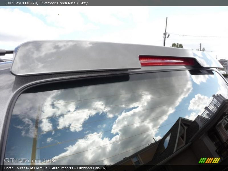 Riverrock Green Mica / Gray 2002 Lexus LX 470