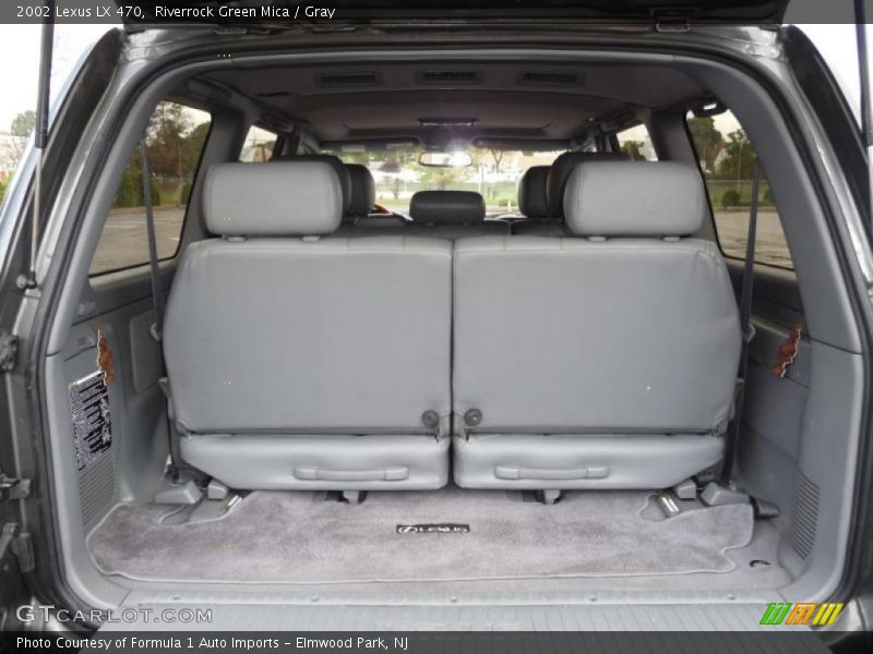Riverrock Green Mica / Gray 2002 Lexus LX 470