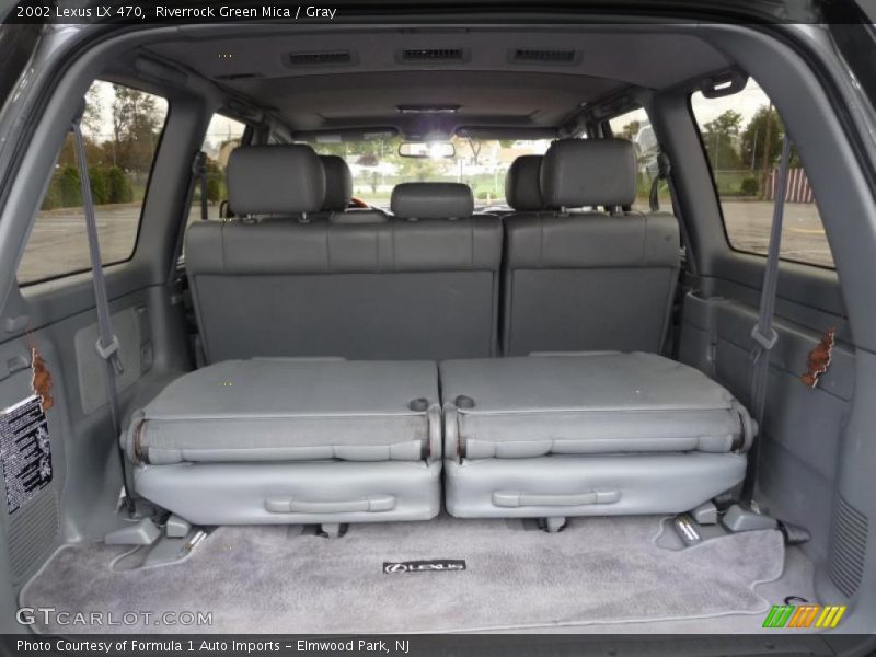 Riverrock Green Mica / Gray 2002 Lexus LX 470