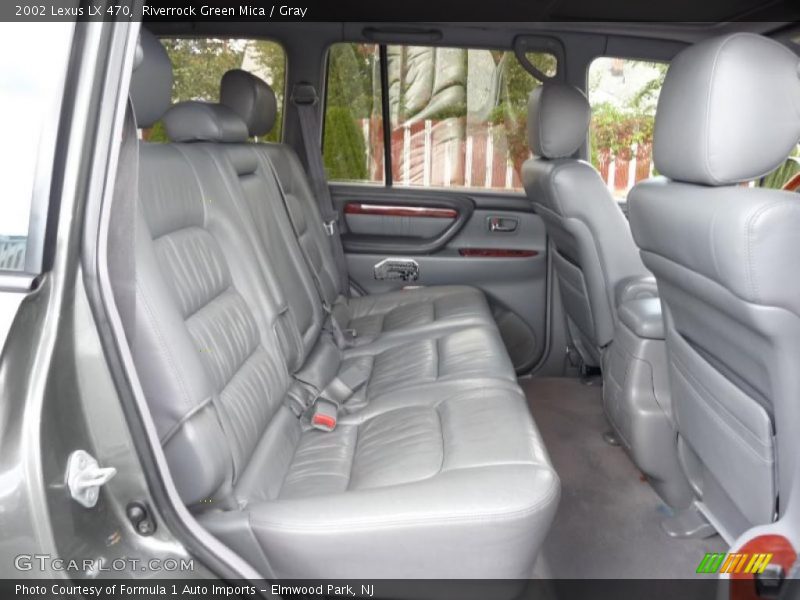 Riverrock Green Mica / Gray 2002 Lexus LX 470