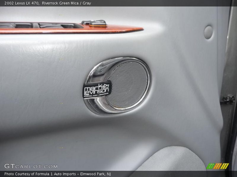 Riverrock Green Mica / Gray 2002 Lexus LX 470