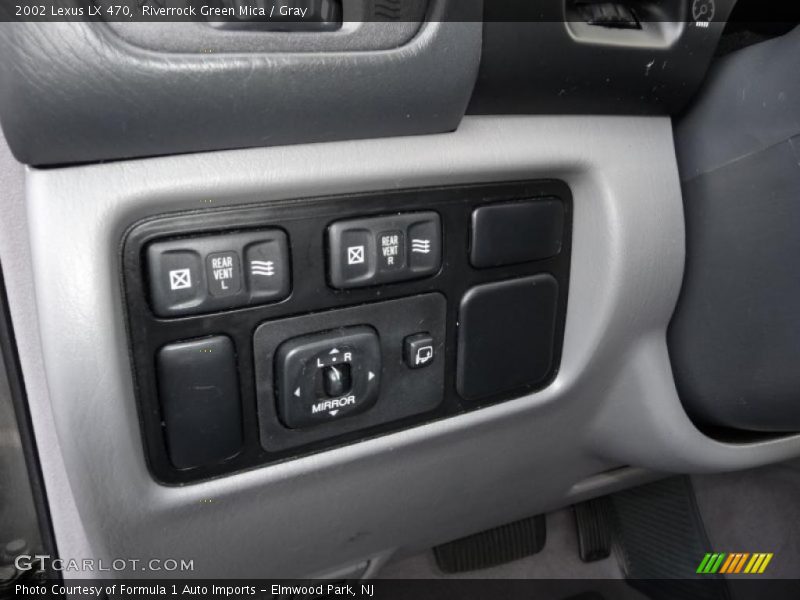 Riverrock Green Mica / Gray 2002 Lexus LX 470