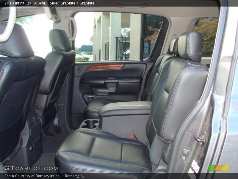 Silver Graphite / Graphite 2010 Infiniti QX 56 4WD