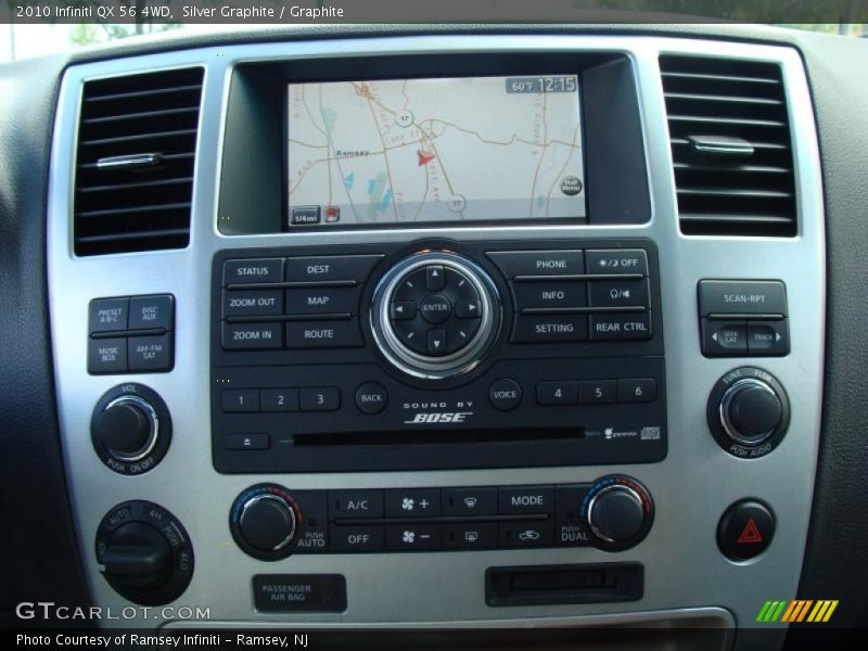 Silver Graphite / Graphite 2010 Infiniti QX 56 4WD