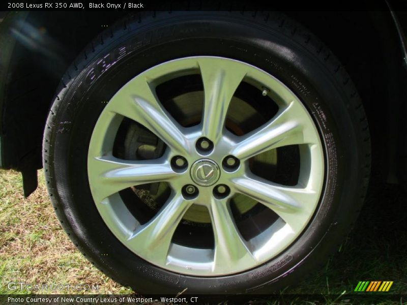 Black Onyx / Black 2008 Lexus RX 350 AWD