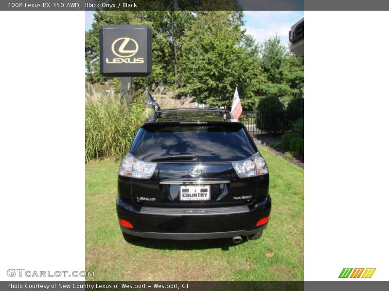 Black Onyx / Black 2008 Lexus RX 350 AWD
