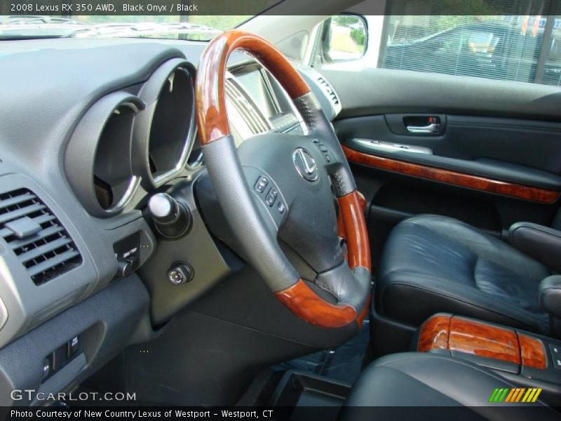 Black Onyx / Black 2008 Lexus RX 350 AWD