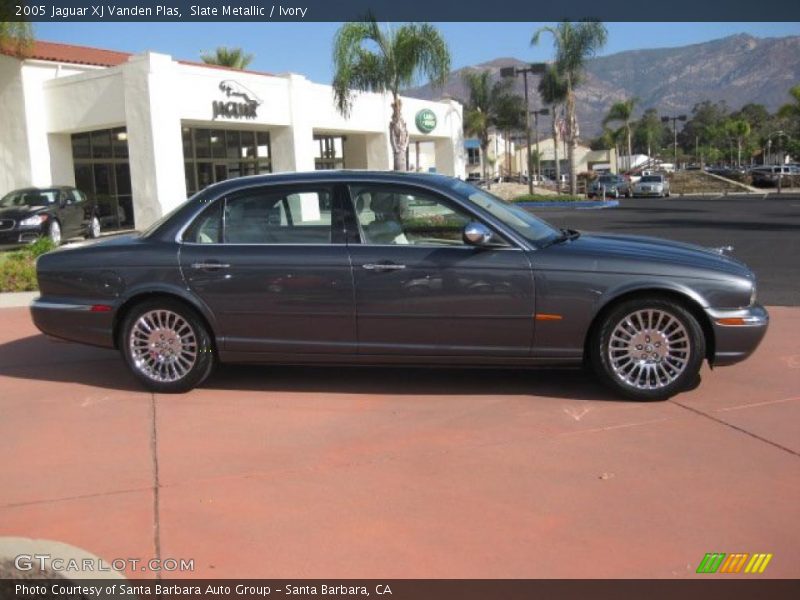 Slate Metallic / Ivory 2005 Jaguar XJ Vanden Plas