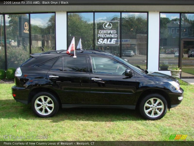 Black Onyx / Black 2008 Lexus RX 350 AWD