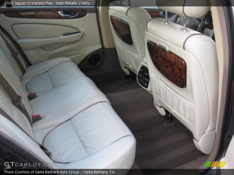 Slate Metallic / Ivory 2005 Jaguar XJ Vanden Plas